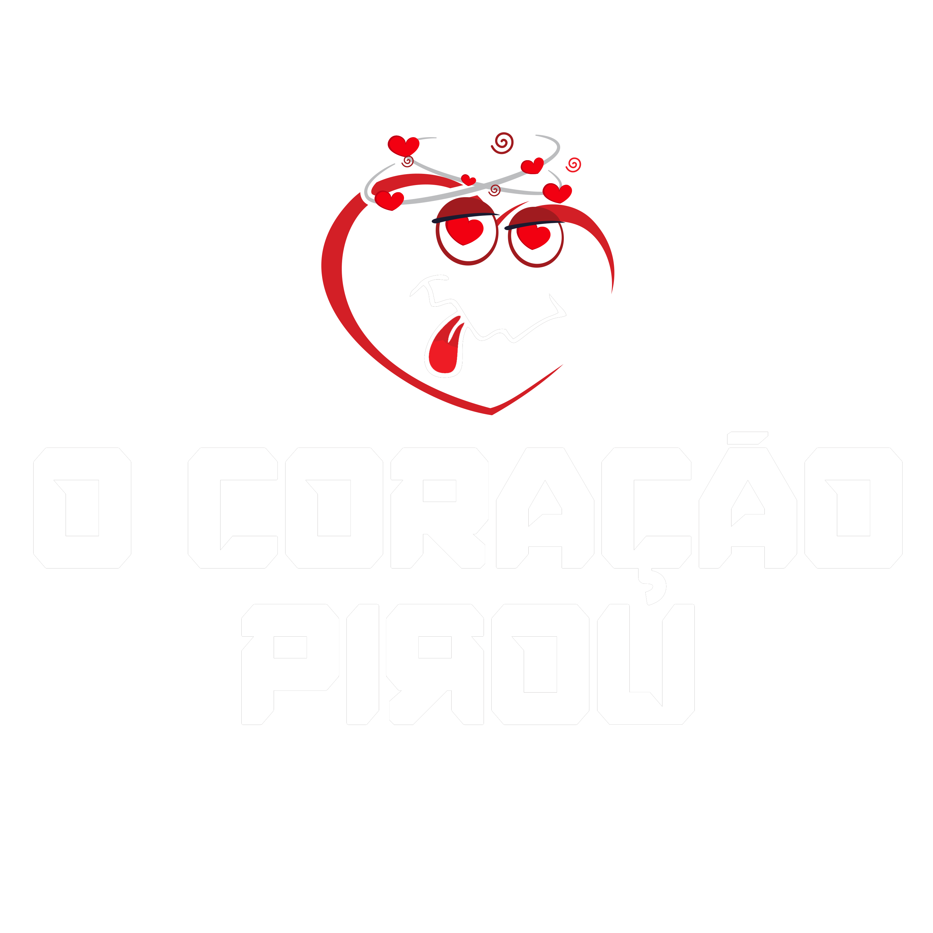 O Coração Pirou Logo
